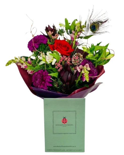 Yuletide Splendor Luxury Christmas Flower Bouquet Yuletide Splendor Luxury Christmas Flower Bouquet