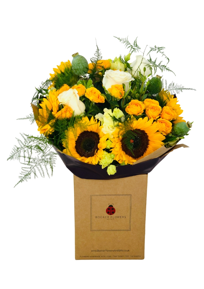 Autumn Sunflower Sensation Handtied Bouquet