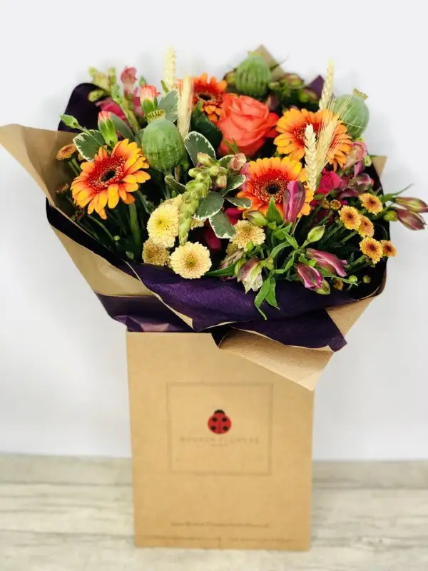 Autumn Sunset Handtied Bouquet