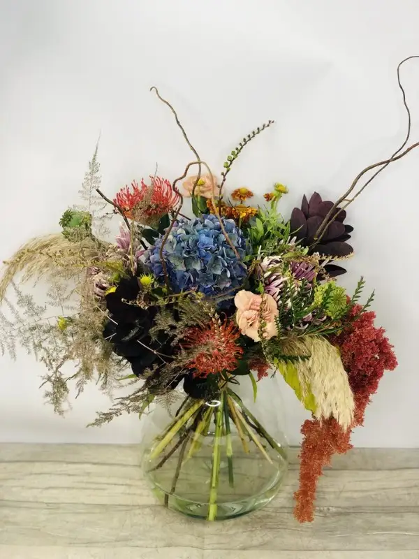 Autumn Whisper Vase of Flowers