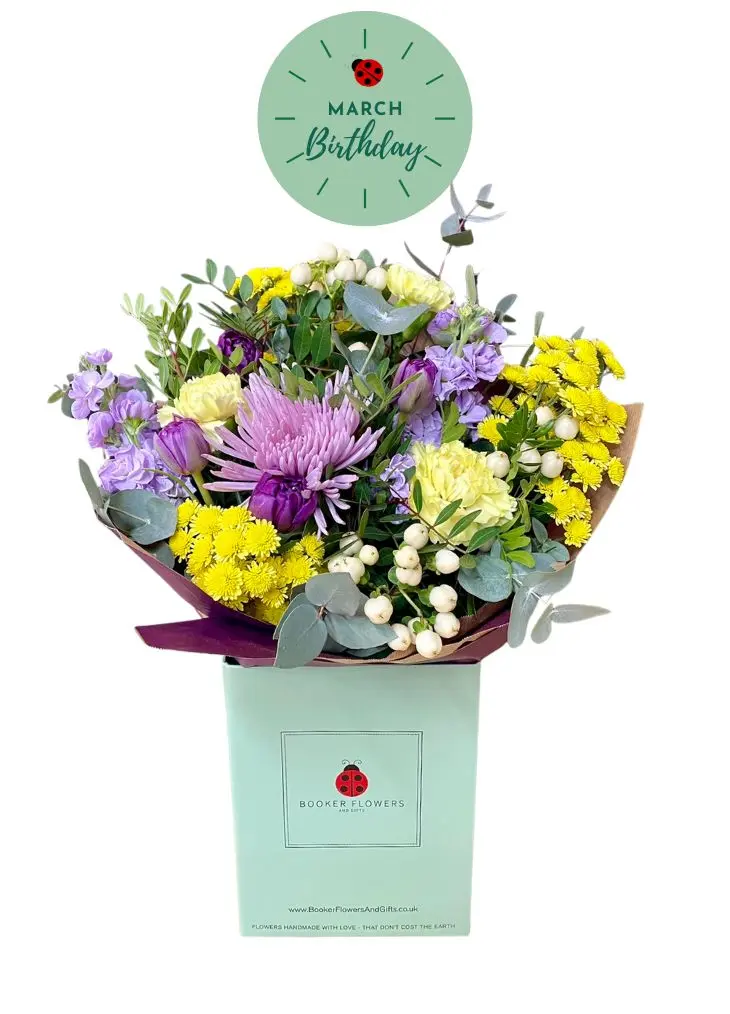 Birthday Flowers For March