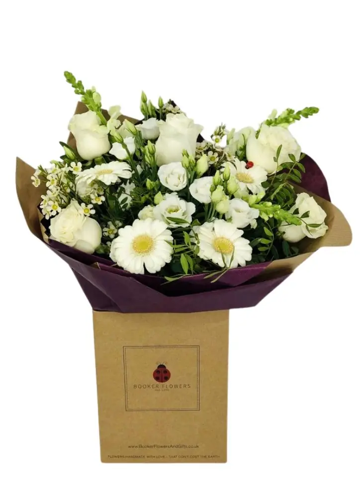 Classic White and Green Pet Friendly Flowers