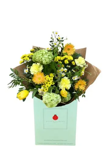 Golden Sunshine Bouquet of Flowers Arrangement