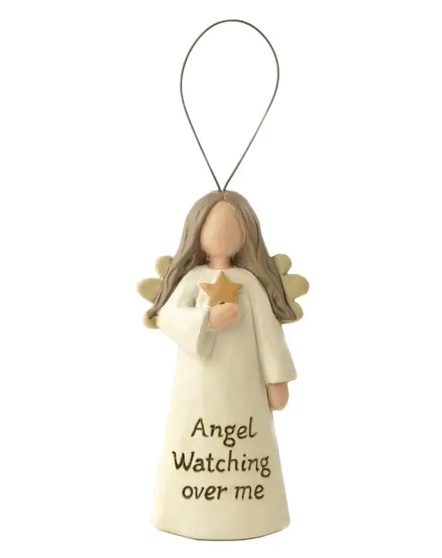 Guardian Angel Resin Hanging Decoration
