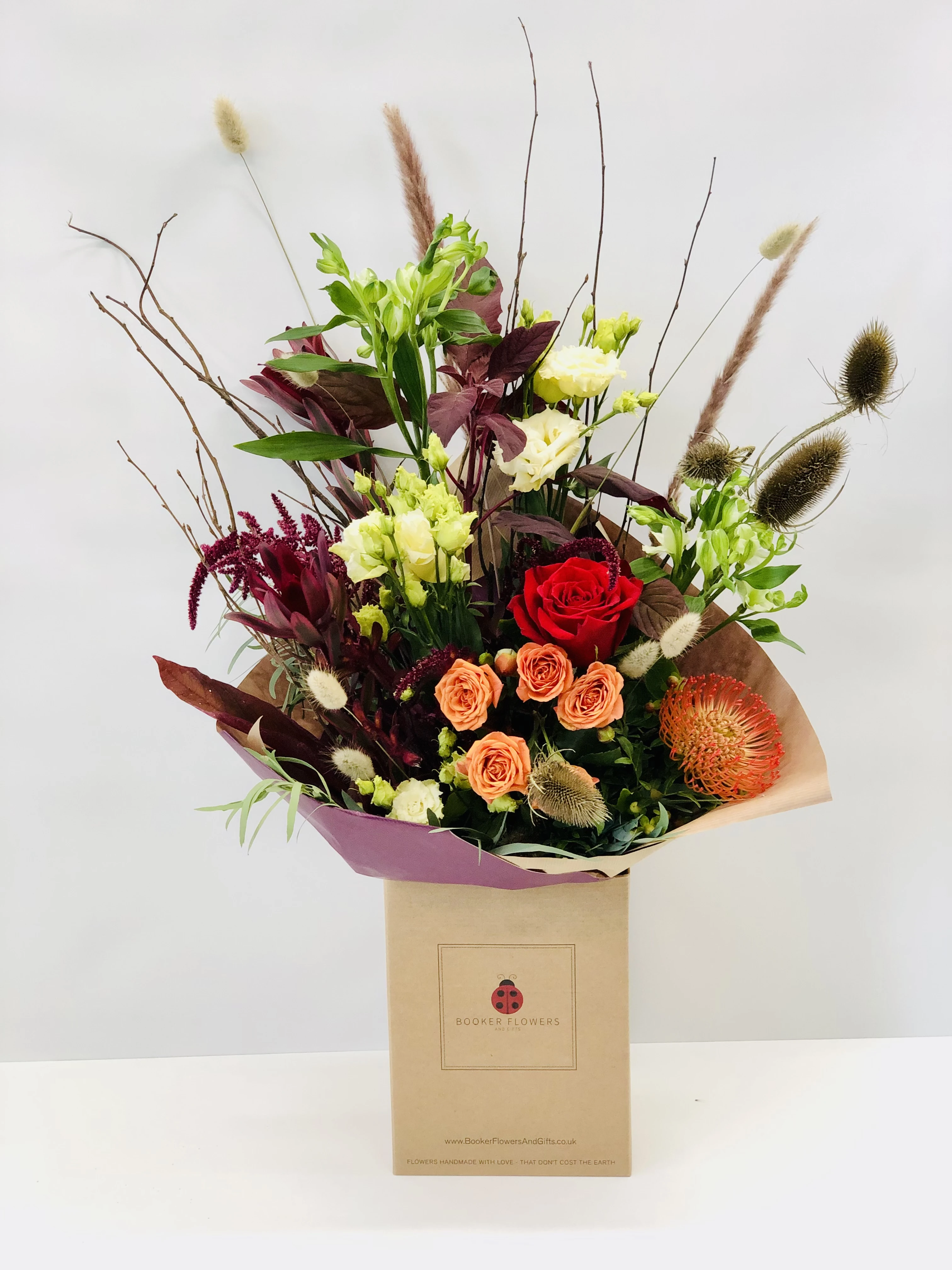 Harvest Moon Autumn Bouquet In A Box