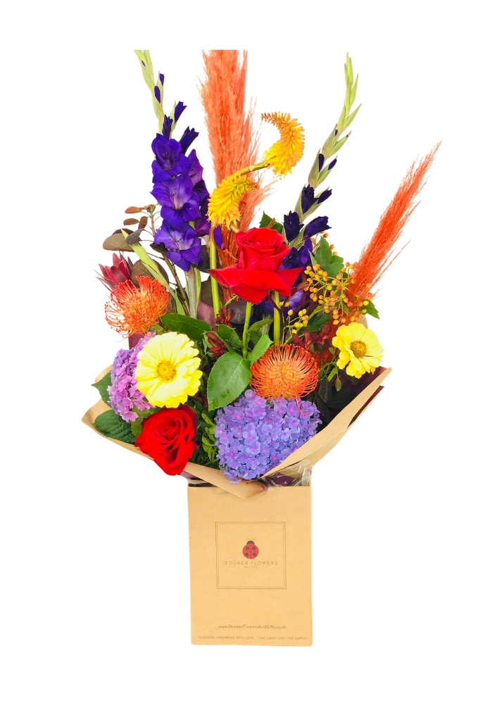 Hocus pocus petals Autumn bouquet of flowers