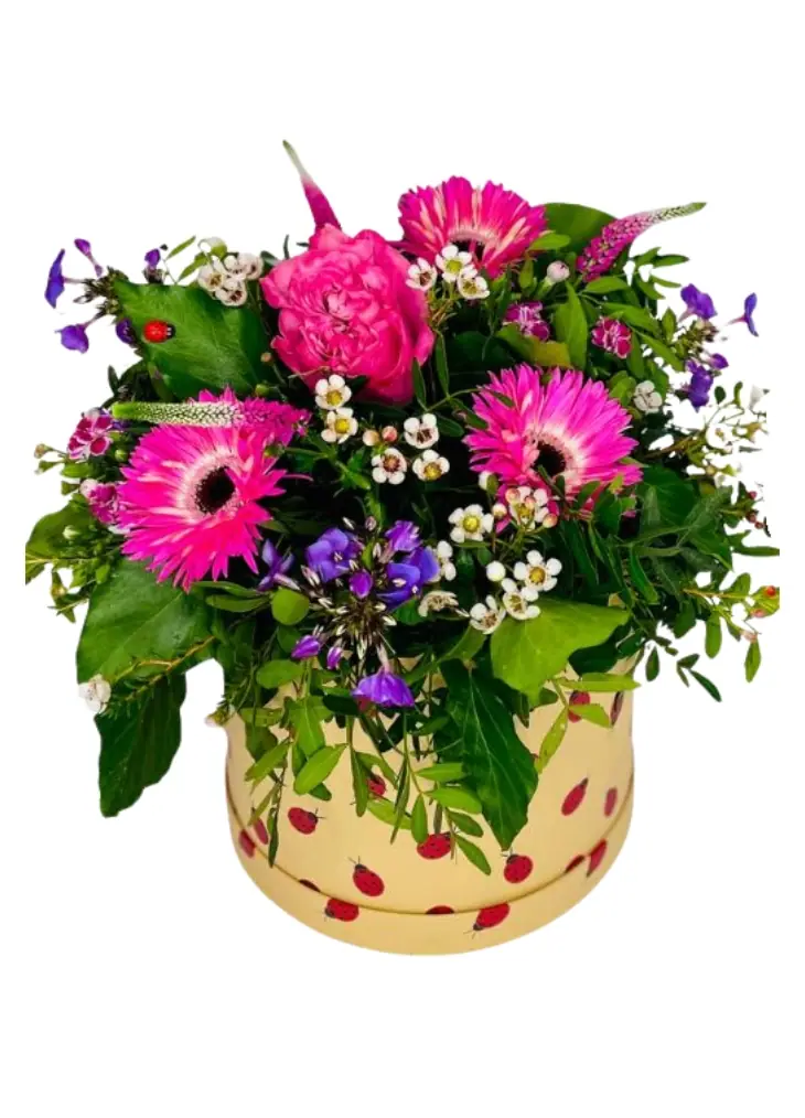 Hot Pink Mothers Day Hatbox