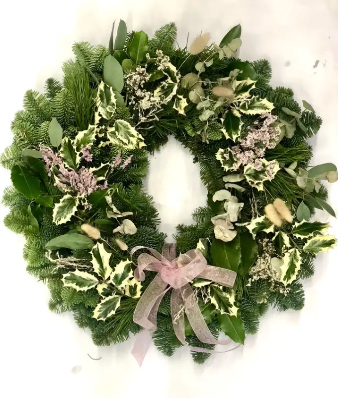 Its A Wonderful Life Luxury Christmas Door Wreath - Standard