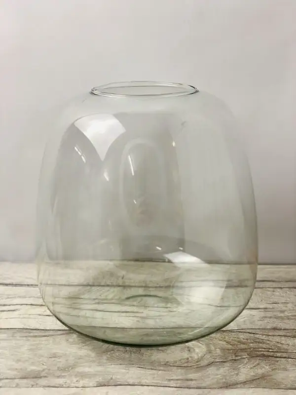 Large Recycled Glass Vase