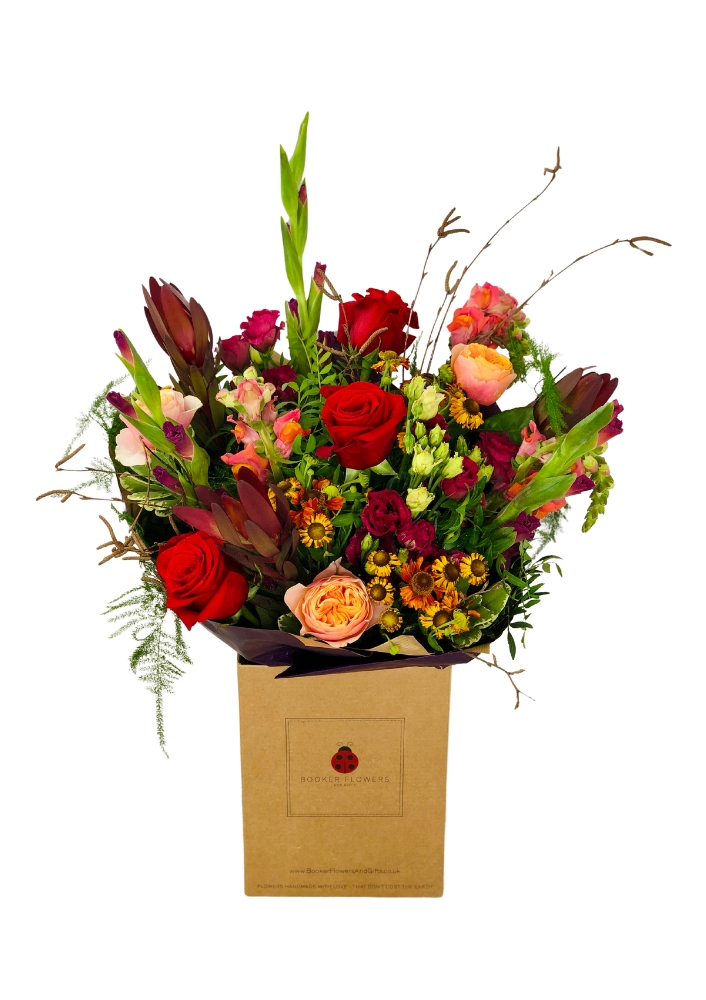 Magical Autumn floral bouquet in water