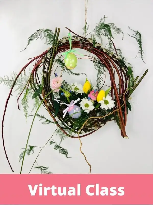 Make Your Own Easter Wreath Virtual Class