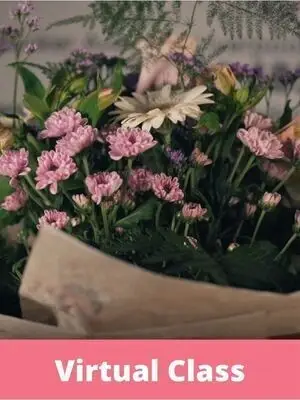 Make Your Own Handtied Bouquet Virtual Class