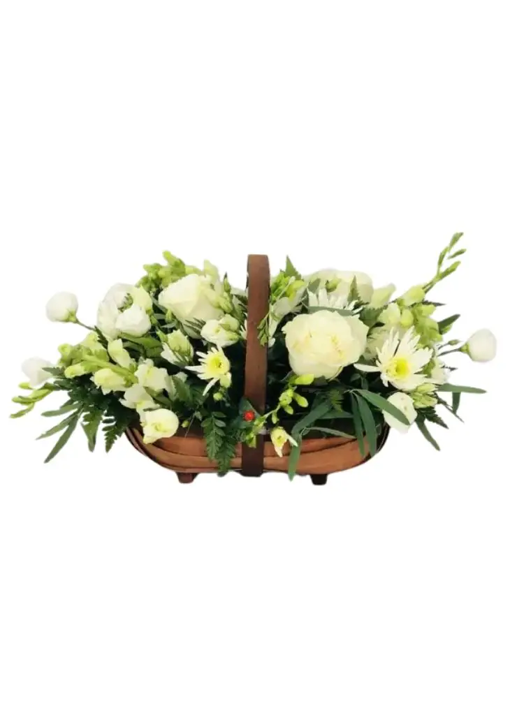 Mixed Basket - White Extra Large