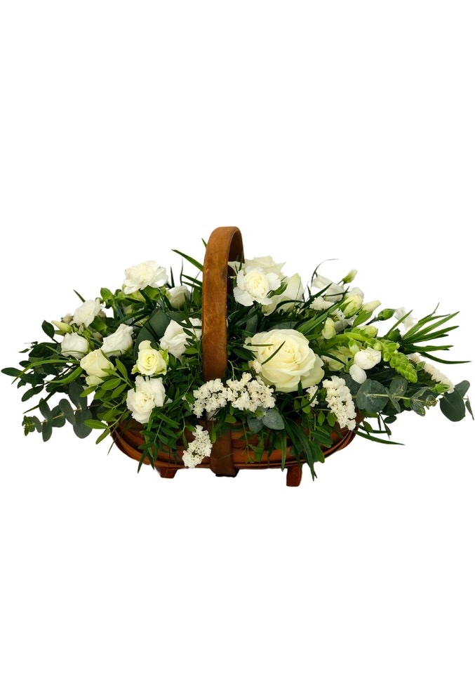 Mixed Basket - White Large