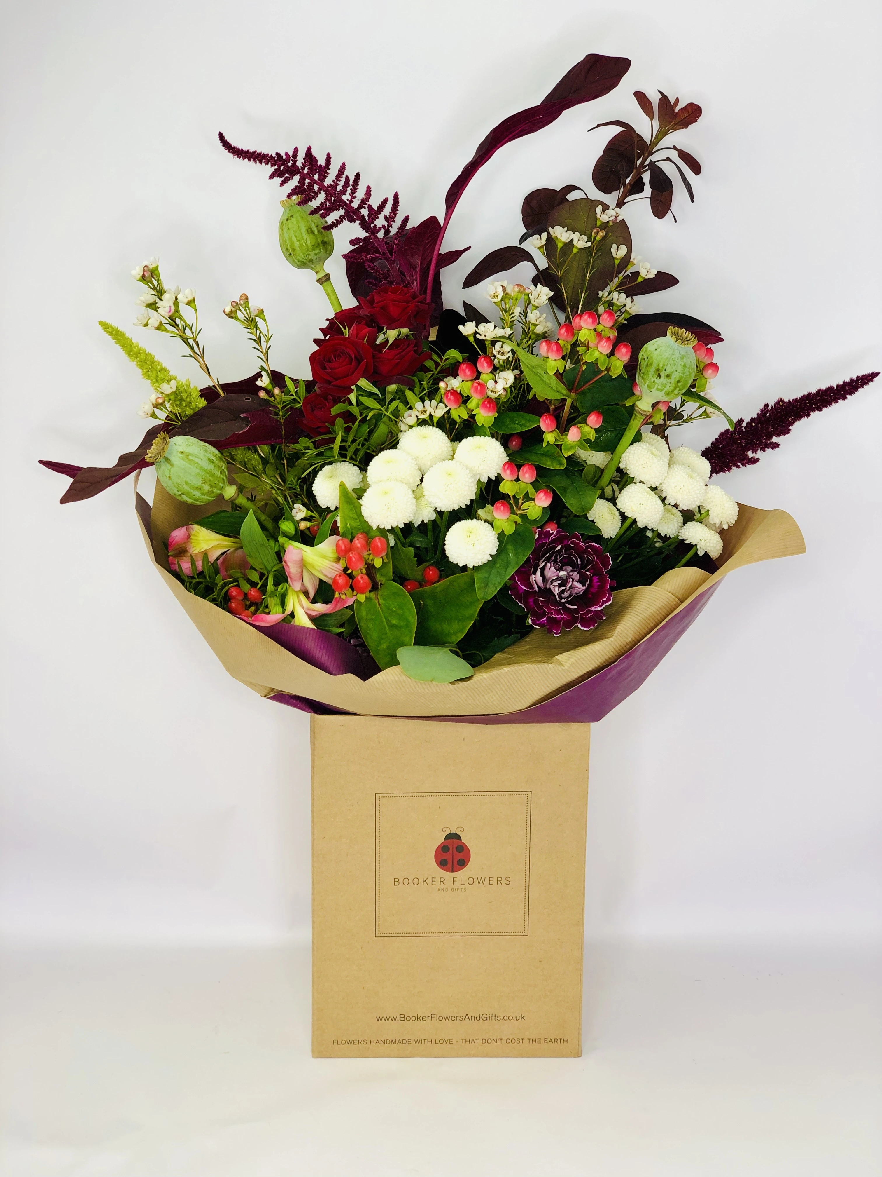Moody Autumn Vibes Bouquet Of Flowers