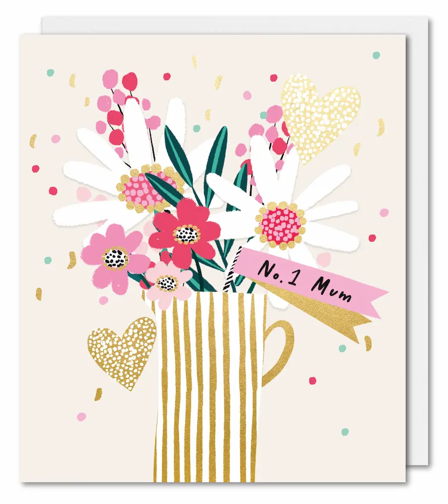 Mothers Day Card - No.1 Mum
