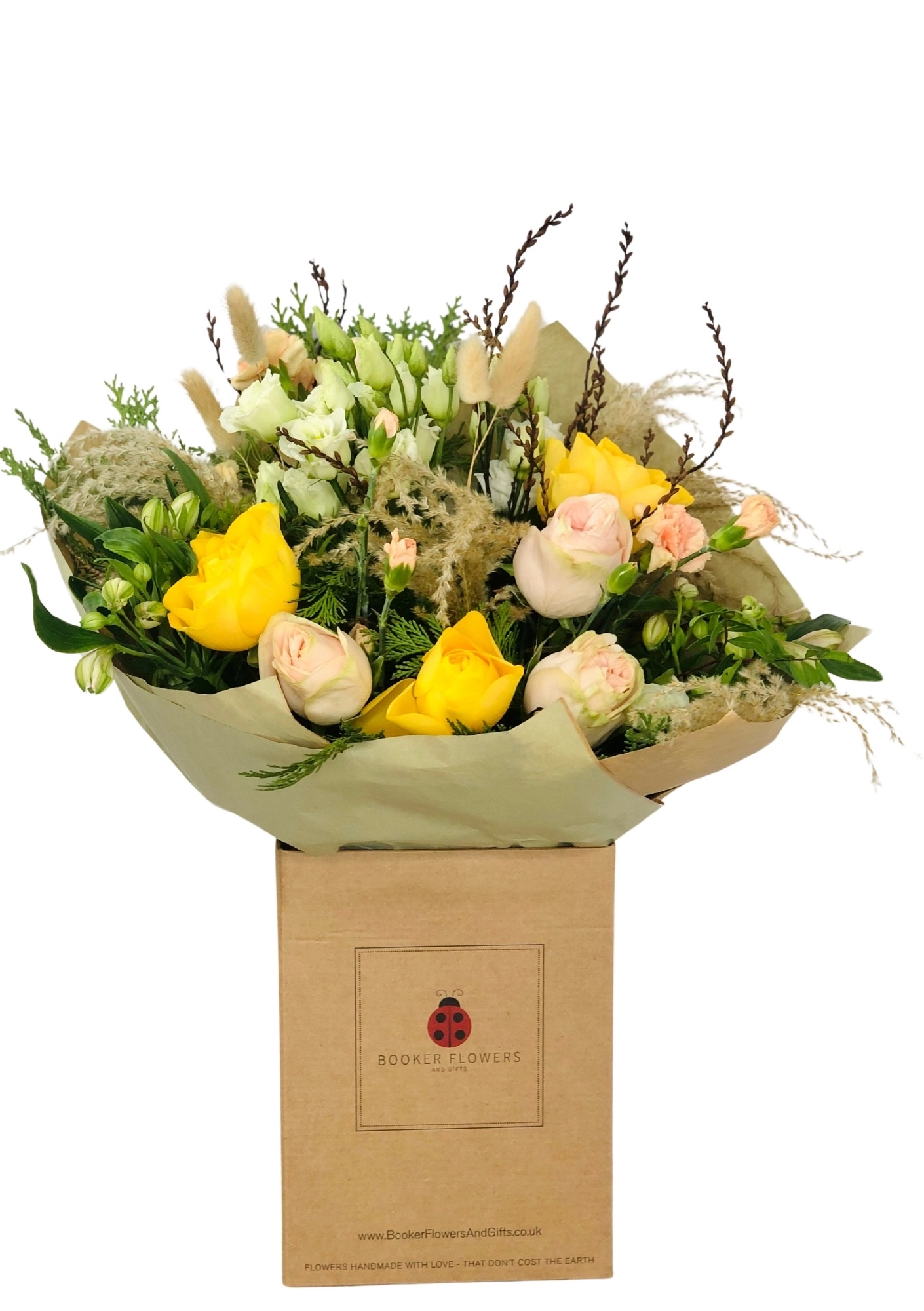 Peach Sorbet Spring Bouquet of Flowers