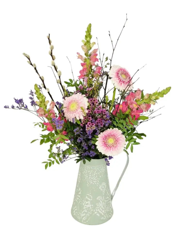 Pet Friendly Country Garden Jug of Flowers