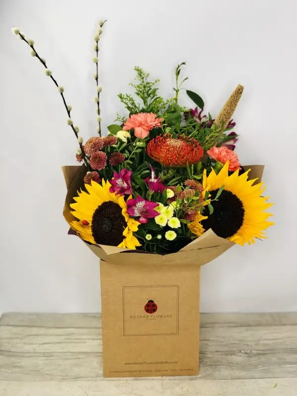 Ray Of Sunshine Sunflower Autumn Bouquet of Flowers