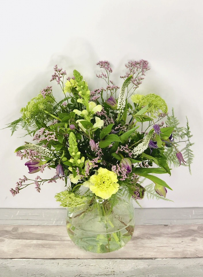 Refreshers Vase of Spring Meadow Flowers