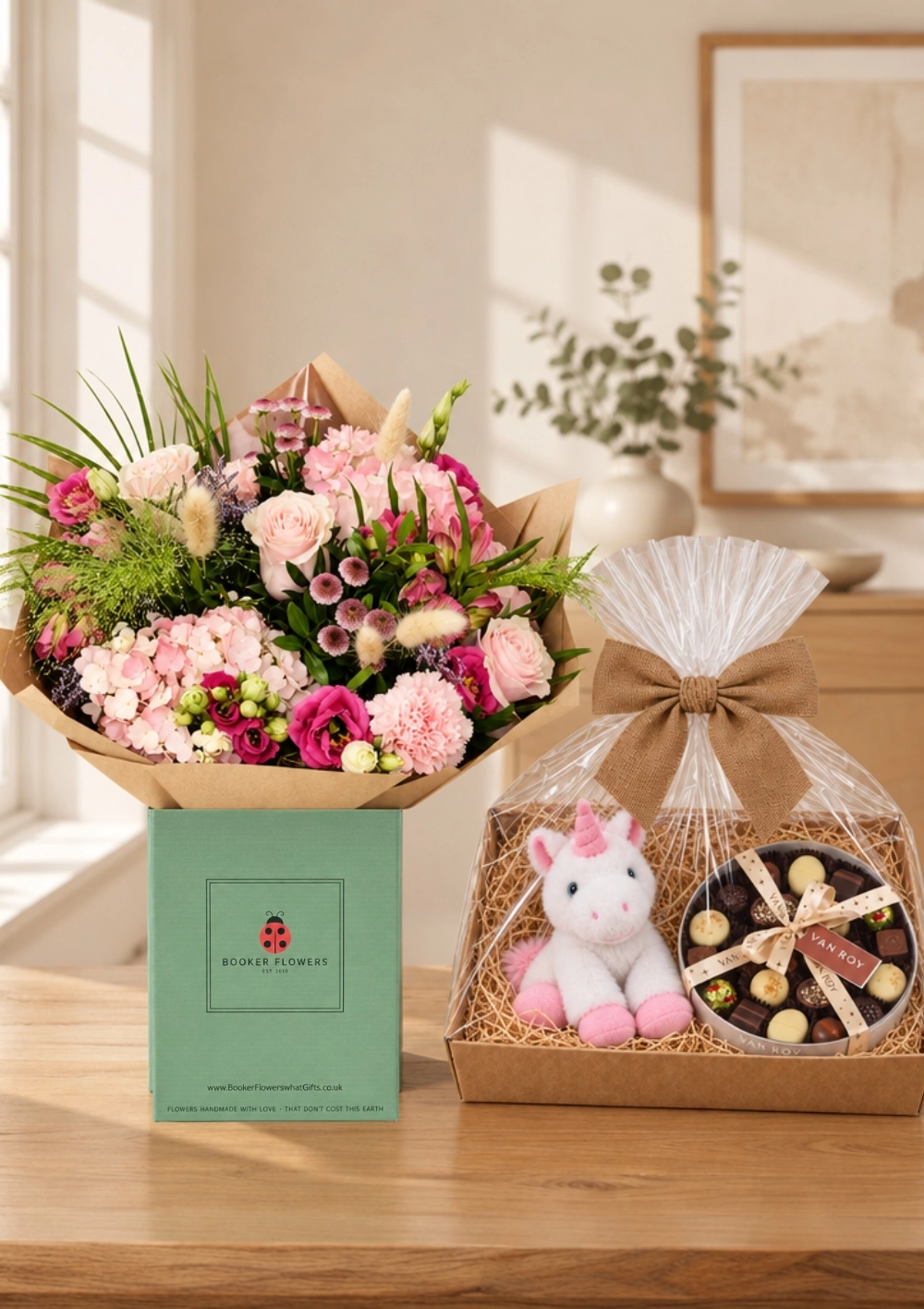 Rock a Bye Baby Girl Pink Hamper