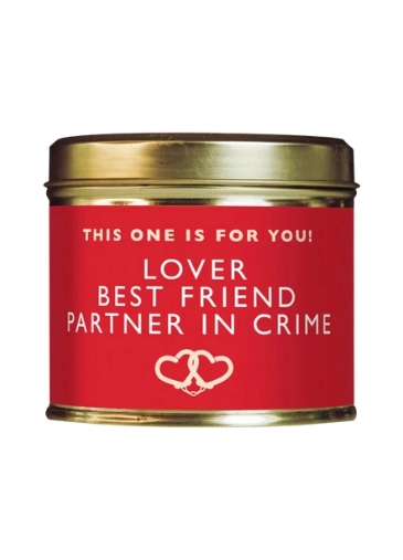 Romantic Scented Candle - Lover-Best Friend-Partner In Crime