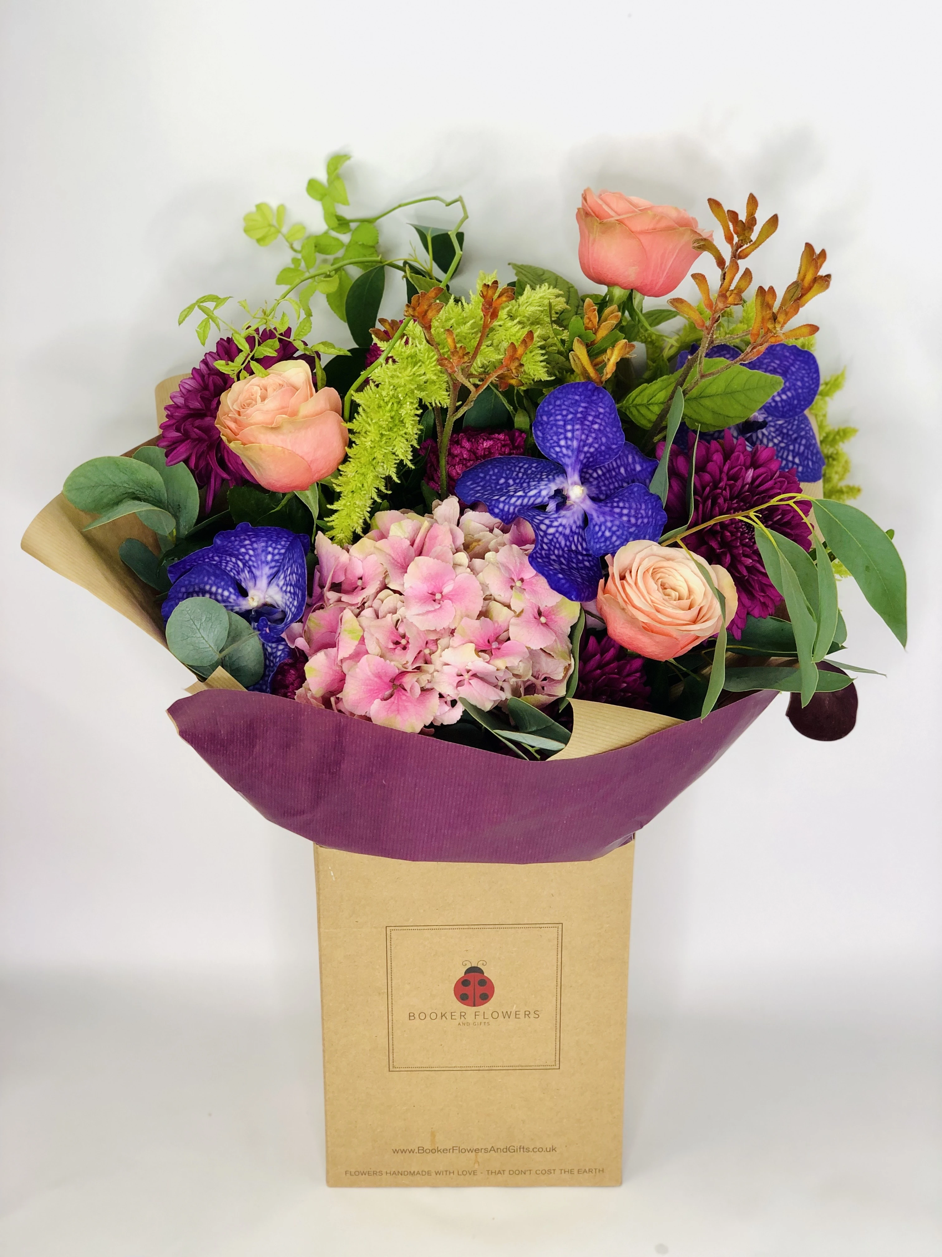 Spiced Leaf Autumn Bouquet In A Box