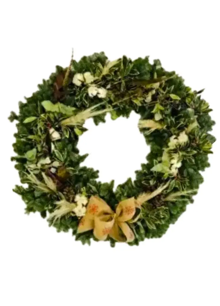 Textured Elements Christmas Wreath XXXL