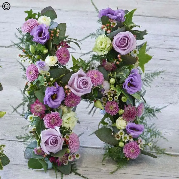 Tribute Letter - Pink and Lilac