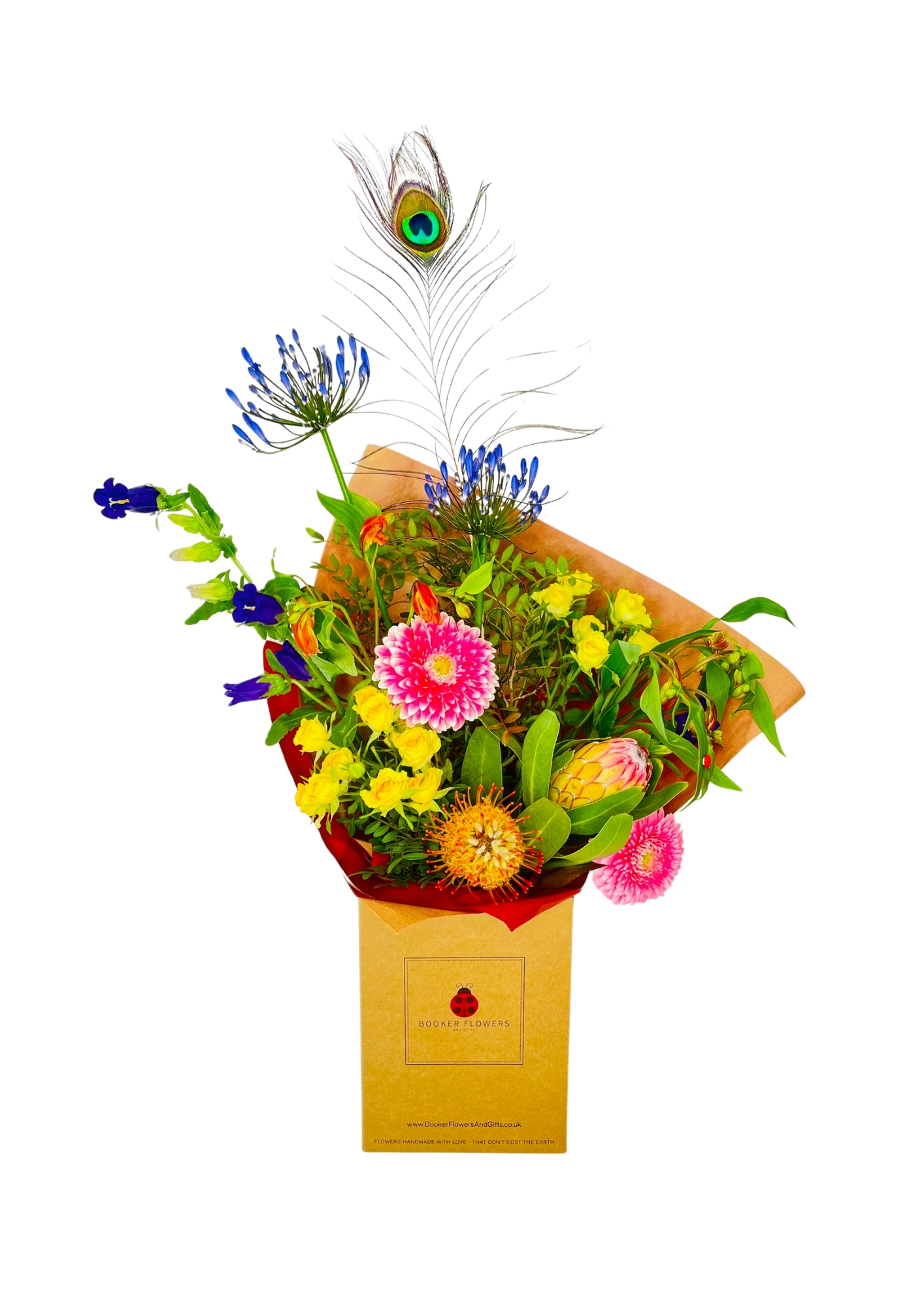 Tropical Sunshine Summer Bouquet of Flowers