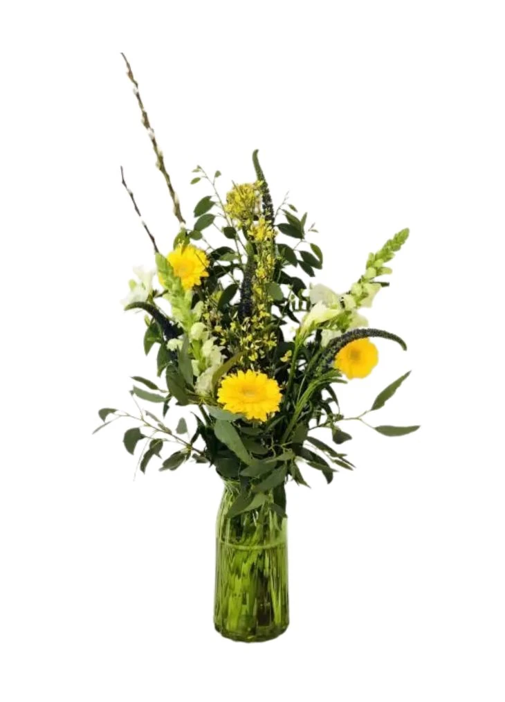 Zingy Fresh Spring Vase